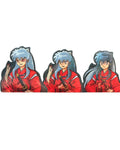 3D Lenticular Sticker - Inuyasha - Inuyasha