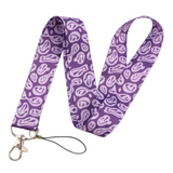 Lanyard - Smiley Face Pattern