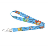 Lanyard - Pokémon - Pokemon Characters (Light Blue With Printed Names)