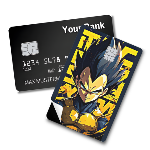 Credit Card Skin Sticker - Dragon Ball - Vegeta