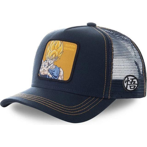 Snapback Cap - Dragon Ball - Goku Super Saiyan Smiling