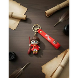 3D PVC Figure Keychain - Harry Potter - Chibi Figure With Broom