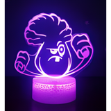 3D LED Night Light - Plants vs. Zombies - Bonk Choy