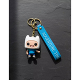 3D PVC Figure Keychain - Adventure Time - Finn Classic Outfit