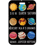 ID Card Badge Holder - Solar System Planets