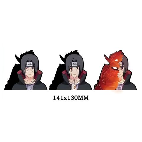 3D Lenticular Sticker - Naruto - Itachi Uchiha with Susanoo Transformation