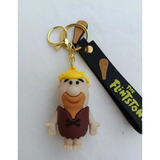 3D PVC Figure Keychain - Los Picapiedras - Chibi Barney Rubble