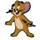 Tom and Jerry Jerry Mouse standing with open arms PVC keychain