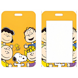 ID Card Badge Holder - Peanuts - Snoopy And Peanuts Gang On Yellow