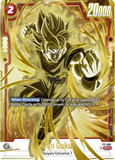 Card Keychain - Dragon Ball - Son Goku Character Foil, Promo, Gold Art FP-006