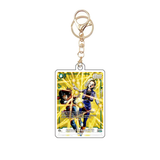 Card Keychain - Dragon Ball - Android 17 / Android 18 Battle Super Rare, foil FB01-078