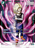 Card Keychain - Dragon Ball - Android 18 Battle foil, SR+ FB01-079