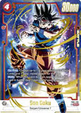 Card Keychain - Dragon Ball - Son Goku Battle, Secret Rare foil, SCR+ FB01-139