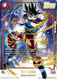 Card Keychain - Dragon Ball - Son Goku Battle, Secret Rare Foil, Full Art FB01-139