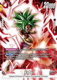 Card Keychain - Dragon Ball - Kefla Battle Super Rare, foil FB02-013