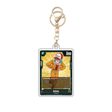 Card Keychain - Dragon Ball - Bulma Battle promo, Release Event stamp FB02-095