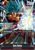 Card Keychain - Dragon Ball - Son Goku Battle foil, promo, Bandai Card Games Fest 24-25 FB03-011