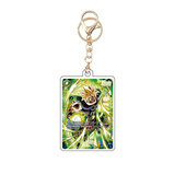 Card Keychain - Dragon Ball - Broly: BR Battle foil, alt art, SR+ FB01-110