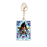 Card Keychain - Dragon Ball - Vegeta Battle Foil FB04-109
