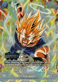 Card Keychain - Dragon Ball - Vegeta Character foil, promo, Store Tournament Winner FB01-039