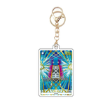 Card Keychain - Dragon Ball - Zen-Oh Character Special Rare (SPR) foil, full art FB02-048
