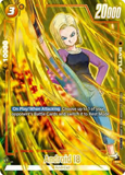 Card Keychain - Dragon Ball - Android 18 Character Foil FB01-016
