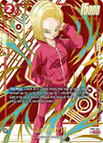 Card Keychain - Dragon Ball - Android 18 Battle Foil FB01-014