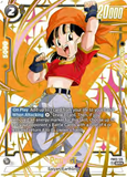 Card Keychain - Dragon Ball - Pan Battle foil, Super Rare FB03-125