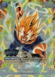 Card Keychain - Dragon Ball - Vegeta Battle promo (Store Tournament Winner stamp) FB05-039