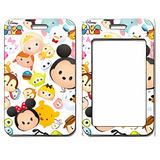 ID Card Badge Holder - Disney - Tsum Tsum Character Faces Pattern