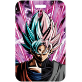 ID Card Badge Holder - Dragon Ball - Goku Black Super Saiyan Rose Blue