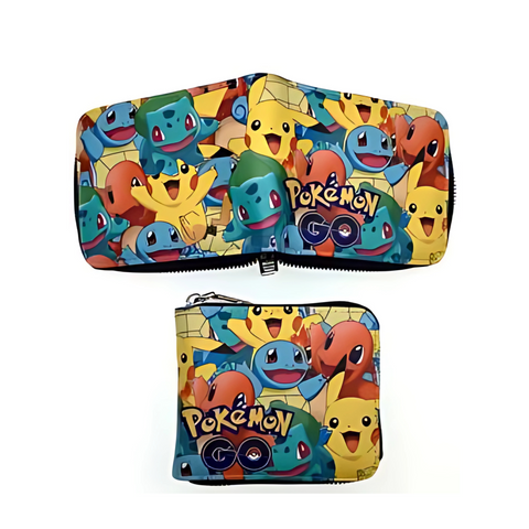 Zippered Short Wallet - Pokemon