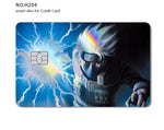 Credit Card Skin Sticker - Naruto - Kakashi Hatake - Holographic