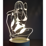 3D LED Night Light - Sexy Anime Girl in Lingerie