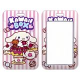 ID Card Badge Holder - Sanrio - Cinnamoroll With Desserts And "Kawaii Box" Text