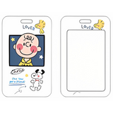 ID Card Badge Holder - Peanuts - Charlie Brown And Snoopy Cartoon Art