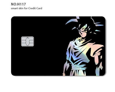 Credit Card Skin Sticker - Dragon Ball Z Holographic