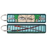 Embroidery Keychain - One Piece - Zoro (Eyes / Swords)