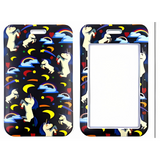 ID Card Badge Holder - Unicorns, Rainbows, Moons, And Stars