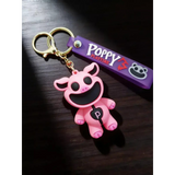 3D PVC Figure Keychain - Poppy Playtime - Smiling Critter Piggy