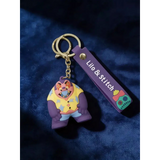3D PVC Figure Keychain - Lilo & Stitch - Evile Hawaiian Shirt