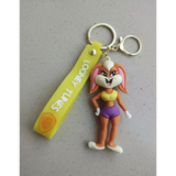 3D PVC Figure Keychain - Looney Tunes - Lola Bunny Space Jam