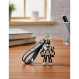 3D PVC Figure Keychain - Transformers - Optimus Prime White Variant