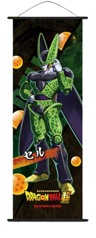 Scroll Hanging Painting - Dragon Ball - Cell Perfect Form