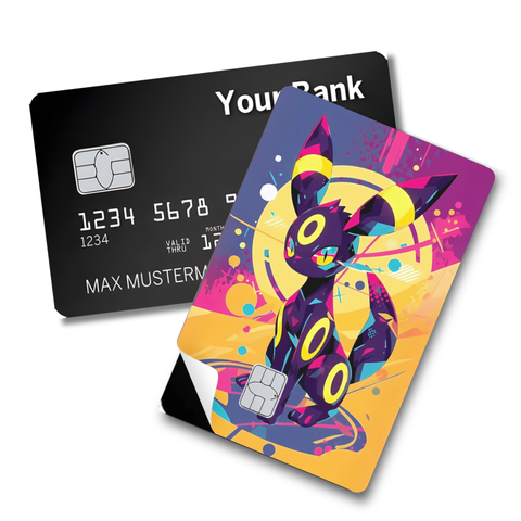 Credit Card Skin Sticker - Pokémon - Umbreon