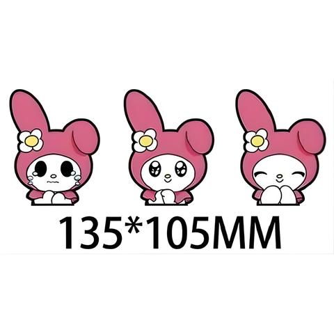 3D Lenticular Sticker - Sanrio - My Melody Trio