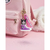3D PVC Figure Keychain - Kuromi - In Purple Sneaker