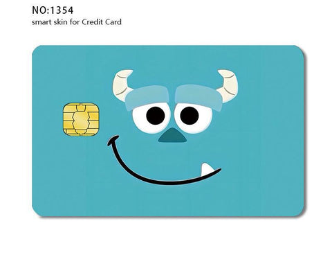 Credit Card Skin Sticker - Monsters Inc