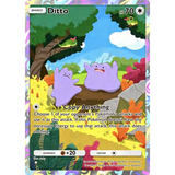 Card Keychain - Pokémon - Ditto basic Full Art