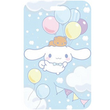 ID Card Badge Holder - Sanrio - Cinnamoroll flying with balloons